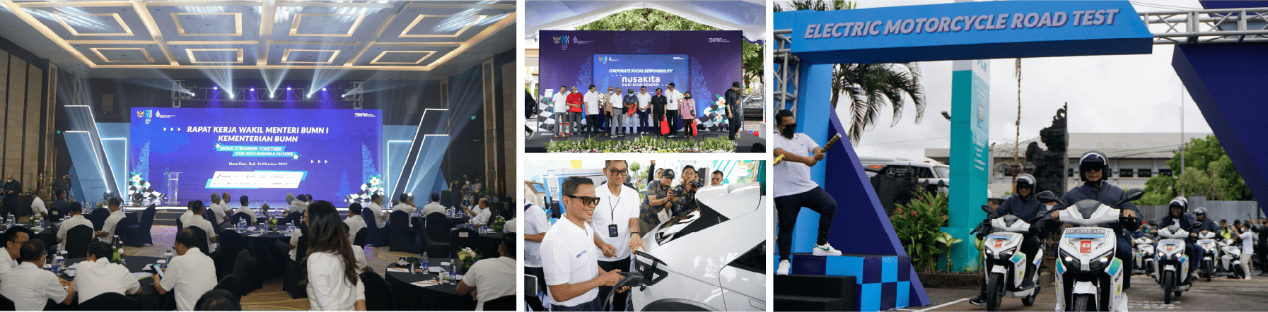 RAKER WAMEN 1 KBUMN & PERESMIAN SPKLU - Side event g20